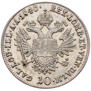 Ferdinand V., 10 Kreuzer 1840, Vienna