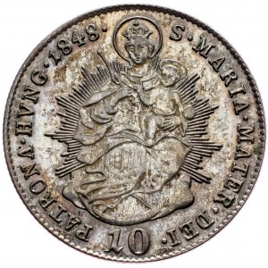 Ferdinand V., 10 Kreuzer 1848, Kremnitz