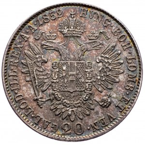 Franz Joseph I., 20 Kreuzer 1852, Kremnitz