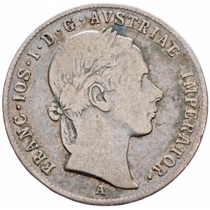 Franz Joseph I., 20 Kreuzer 1853, Vienna