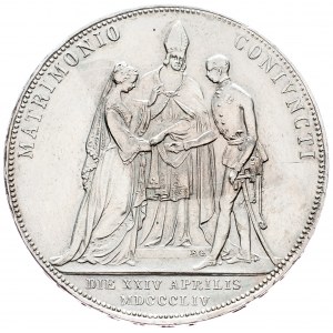 Franz Joseph I., 2 Gulden 1854, Vienna