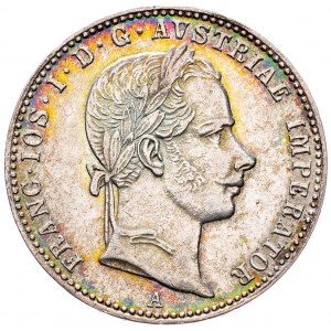 Franz Joseph I., 1/4 Gulden 1858, Vienna