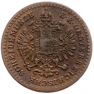 Franz Joseph I., 1/2 Kreuzer 1858, Kremnitz