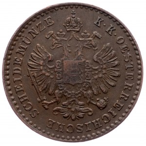 Franz Joseph I., 1/2 Kreuzer 1858, Milan