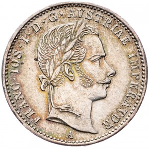 Franz Joseph I., 1/4 Gulden 1859, Vienna