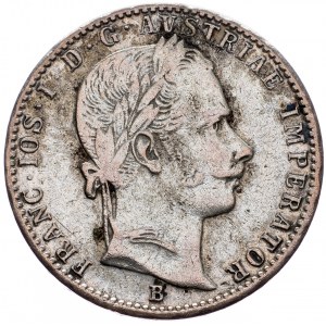 Franz Joseph I., 1/4 Gulden 1860, Kremnitz