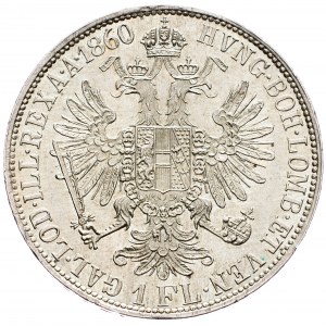 Franz Joseph I., 1 Gulden 1860, Karlsburg