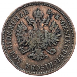 Franz Joseph I., 4 Kreuzer 1860, Vienna