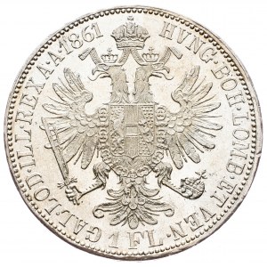 Franz Joseph I., Gulden 1861, Vienna