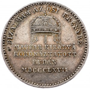 Franz Joseph I., Jeton 1867