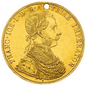 Franz Joseph I., 4 Dukat 1867, Vienna