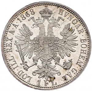 Franz Joseph I., 1 Gulden 1868, Vienna