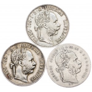 Franz Joseph I., 1 Gulden, 1 Forint 1879, Vienna, Kremnitz