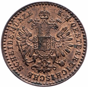 Franz Joseph I., 5/10 Kreuzer 1885, Vienna