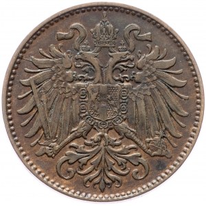 Franz Joseph I., 2 Heller 1892, Vienna