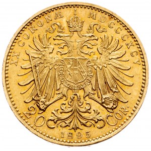 Franz Joseph I., 20 Krone 1895, Vienna