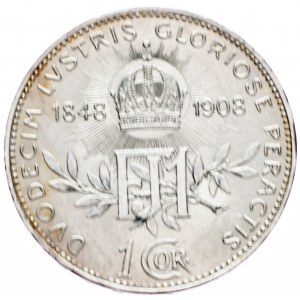Franz Joseph I., 1 Krone 1908, Vienna