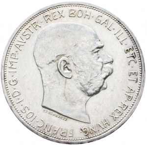 Franz Joseph I., 5 Krone 1909, Vienna