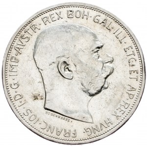 Franz Joseph I., 5 Krone 1909, Vienna