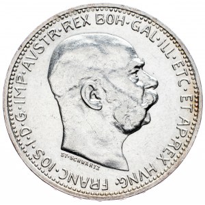Franz Joseph I., 1 Krone 1914, Vienna