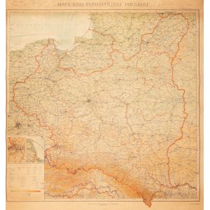MAP OF THE REPUBLIC OF POLAND