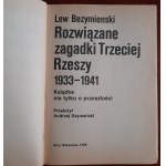 Bezymienski L. Gelöste Geheimnisse des Dritten Reiches 1933-1941