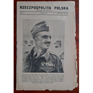 „Rzeczpospolita Polska”. Dodatek ilustrowany. [Wyd. Delegatura Rządu]. Warszawa 1944 nr 1 z VI