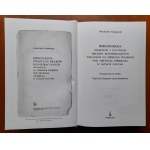 Chojnacki Wł. Bibliografia zwartych i ulotnych druków konspiracyjnych wydanych na ziemiach polskich pod okupacją niemiecką w latach 1939-1945.