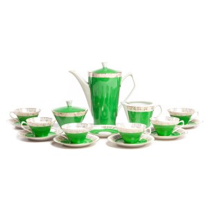 Serwis do herbaty Elżbieta dla 6 osób - proj. Wacław GÓRSKI, Zakłady Porcelany i Porcelitu Stołowego Chodzież