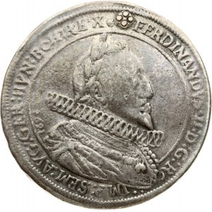 Austria 1 Thaler 1621 Ensisheim. Ferdinand II(1619-1637). Obverse Legend: + FERDINANDVS. II: D: G: RO - IMP: SEM: AVG...