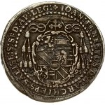 Austria SALZBURG 1/2 Thaler 1695 Johann Ernst(1687-1709). Obverse: Hat above shield of arms...