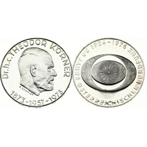 Austria 50 Schilling (1973-1974) Commemorative issue. 100th Anniversary of birth of Dr. Thedor Koerner...