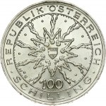 Austria 100 Schilling 1978 700th Anniversary of the Battle of Durnkrut and Jedenspeigen. Obverse Lettering...