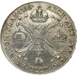 Austrian Netherlands 1 Kronenthaler 1795 H Franz II (I) (1792-1835) Obverse: Laureate bust right, mintmark below...