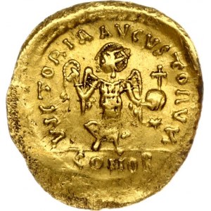 Byzantine Empire 1 Tremissis (527-565) Justinian I (527-565). Obverse: Pearl diademed; draped; cuirassed bust right...