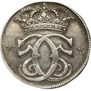 Denmark 1 Krone - 4 Mark 1685 GS. Christian V(1670-1699). Obverse: Crowned double C5 monogram. Reverse...