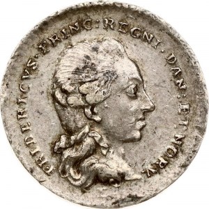 Denmark Medal (1782). Frederick VI (1808-1814) Small silver medal depicting Frederik as Crown Prince. Obverse...