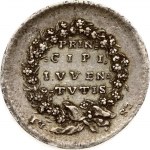 Denmark Medal (1782). Frederick VI (1808-1814) Small silver medal depicting Frederik as Crown Prince. Obverse...