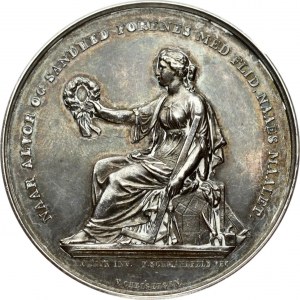 Denmark Medal (1880) Craftsman Association Copenhagen - Copenhagen Blacksmiths' Guild; medal By H. Olrik. Christian IX...