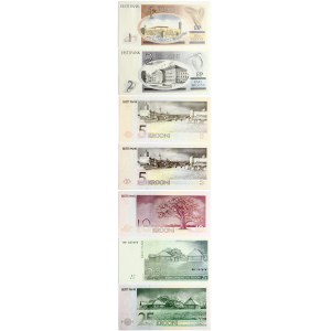 Estonia 1 - 25 Krooni (1991-2002) Banknotes. Portrait of Estonian artist Kristjan Raud; Karl Ernst von Baer...