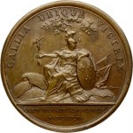 France Medal 1645 Mauger. Louis XIV(1643-1715). Victorious campaigns and capture of 34 towns. D / T...