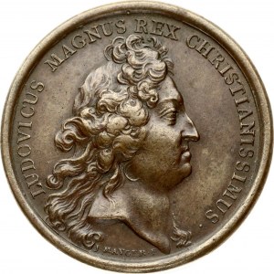 France Medal (1675) Ludovicus Magnus Rex Christianissimus; by I. Mavger. Obverse...