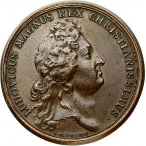 France Medal (1681) Ludovicus Magnus Rex Christianissimus; by I. Mavger. Obverse...