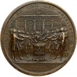 France Medal (1789) Commemorating the Abolition of Feudalism. Louis XVI. 1774-1793. By B. Duvivier and N. Gatteaux...