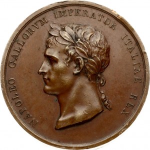 France Medal 1805 Coronation. Napoleon I (1804-1814). Coronation of Napoleon Bonaparte 1805 to be come King of Italy...