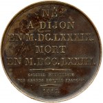 France Medal 1817 Alexis Piron. 1689-1773. (French dramatist famous for comedy.) His high relief bust left (by Masson...