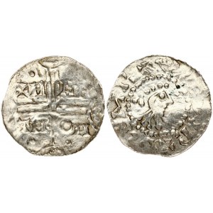 Germany. Saxony. Emden. Type 1 Denar ND Hermann IV von Werl (1047-1050). Silver 0.70g. Dannenberg 773 var...
