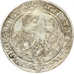 Germany Saxony 1 Thaler 1606 HR Christian II & Johann Georg I & August(1591-1611). Obverse Lettering: CHRISTIAN : II ...