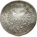 Germany Nürnberg 1 Thaler 1623 Obverse: Three framed arms seperating the date. Reverse: Crowned imperial eagle...