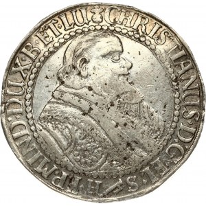 Germany Brunswick-Lüneburg-Celle 1 Thaler 1629 HS Christian(1611-1633). Obverse: Different bust. Obverse Legend...